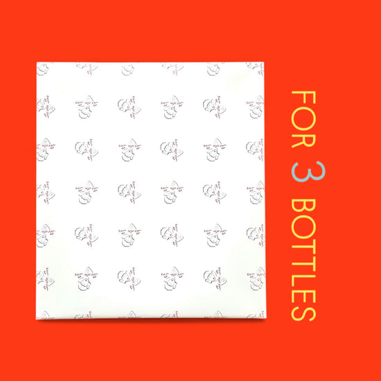 ギフトにぴったりなアルゼンチンのナチュラルワインのかわいいラッピング